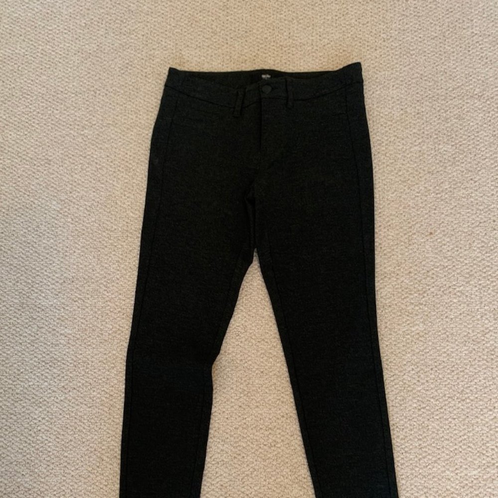 Mossimo heather grey stretch skinny jeans/Size 4